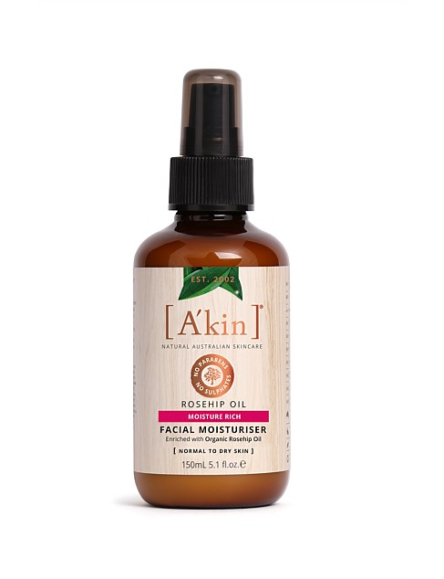 Rosehip Oil Facial Moisturiser 150mL