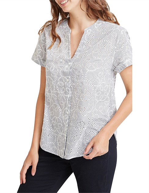 boden romy broderie shirt