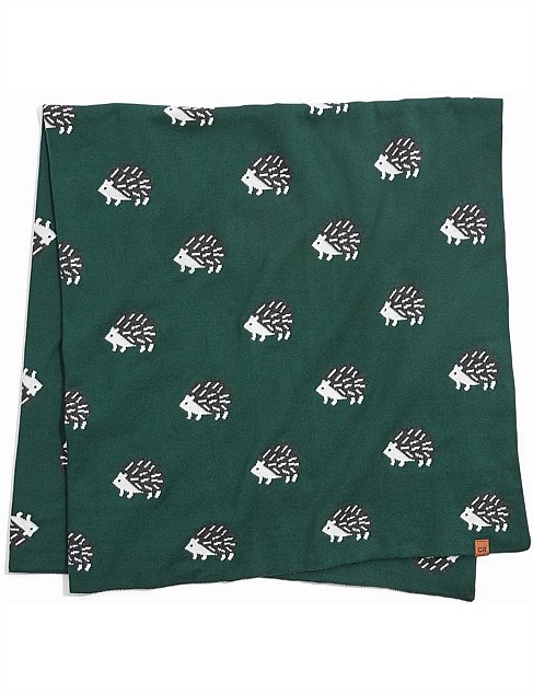 Hedgehog Knit Blanket