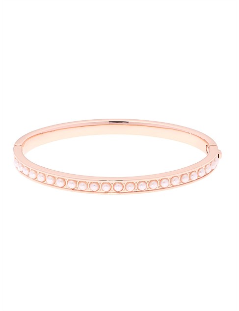 Hinge Crystal Bangle