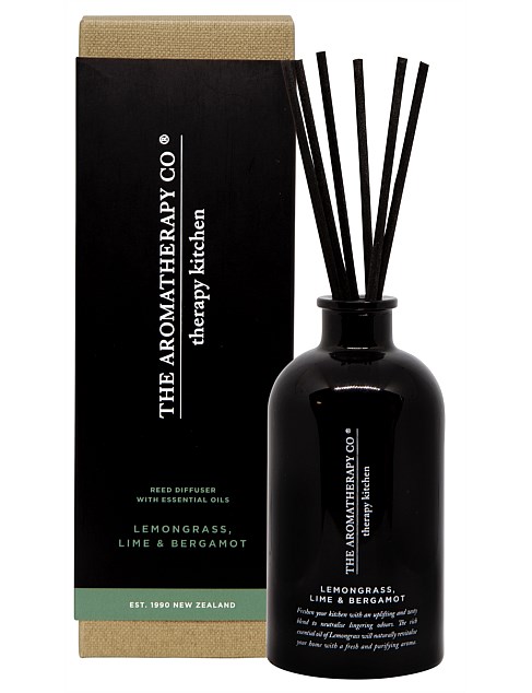 Therapy Kitchen Diffuser - Lemongrass Lime & Bergamot