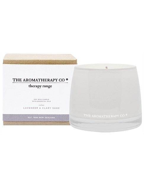 Therapy Candle Relax - Lavender & Clary Sage