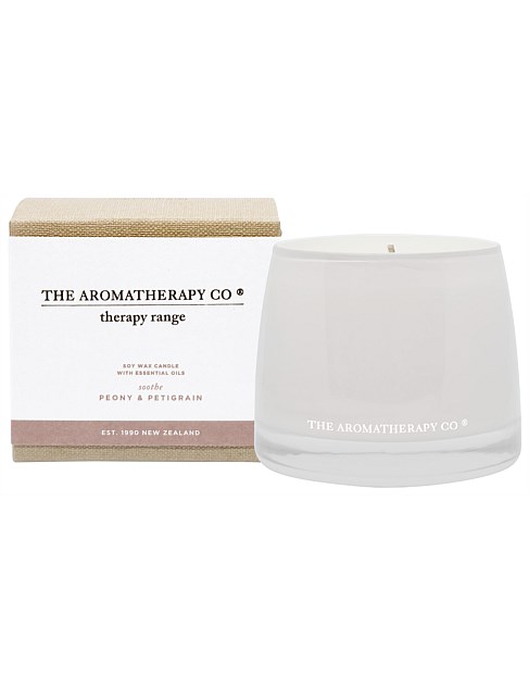 Therapy Candle Soothe - Peony & Petigrain