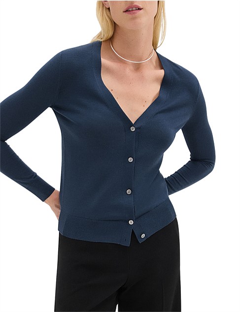 Regal Wool V-Neck Cardigan