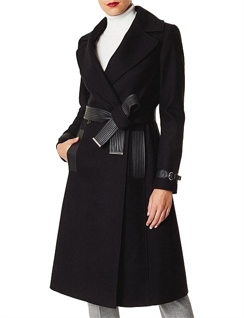 BELTED TRENCH COAT