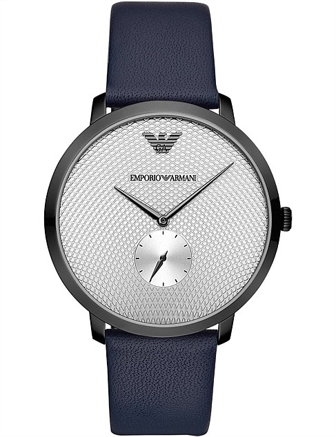 Blue Analogue Watch