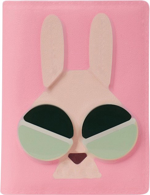 SPADEMALS MONEY BUNNY BIFOLD CARD CASE