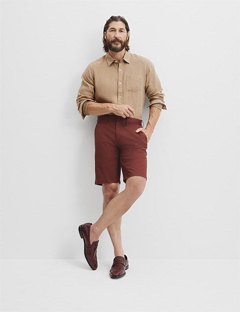 Verified Australian Cotton Stretch Chino Short