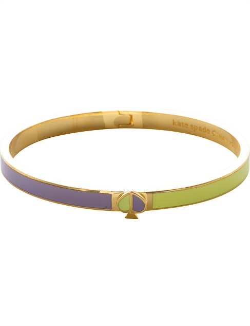 THIN ENAMEL SPADE BANGLE