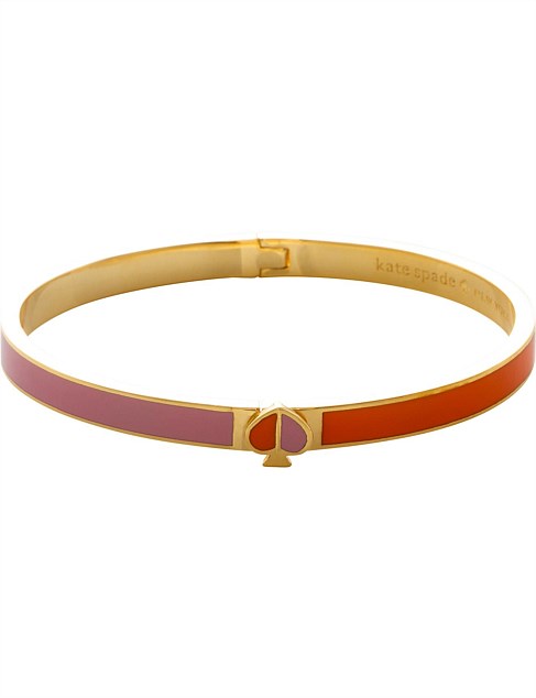 THIN ENAMEL SPADE BANGLE