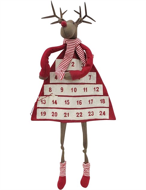 98CM REINDEER ADVENT CALENDAR