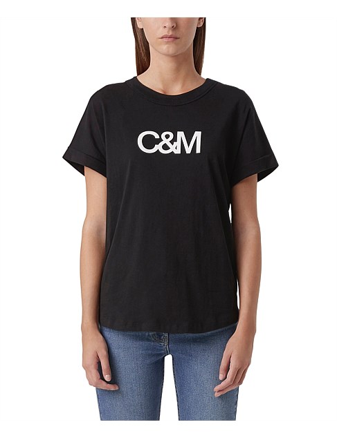 c&m huntington tee grey