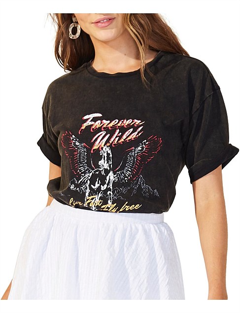 FOREVER WILD BAND TEE