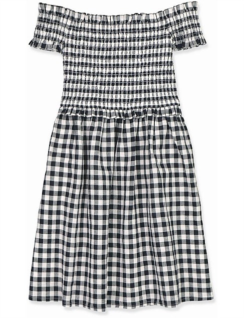 GINGHAM DRESS