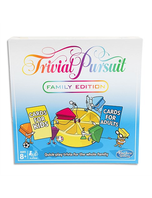 TRIVIAL PURSUIT FAMILY EDITION