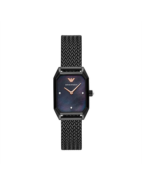 Black Analogue Watch