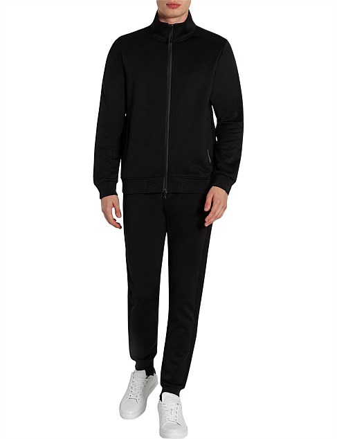 black jogging suit