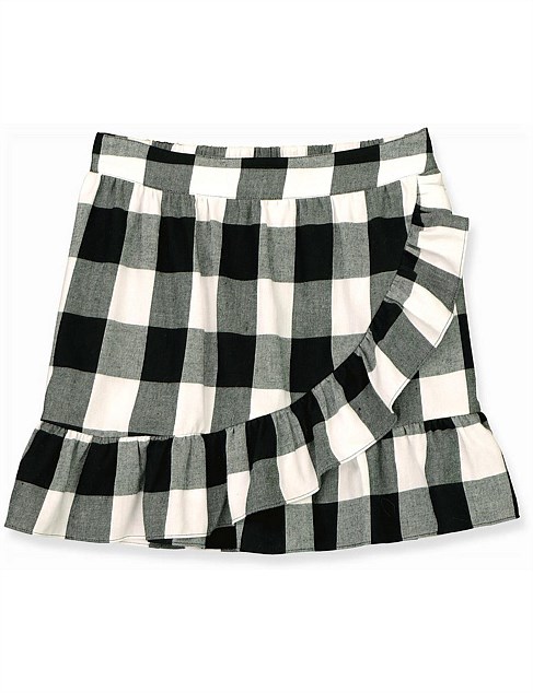 GINGHAM SKIRT (TEEN GIRLS 8-16)