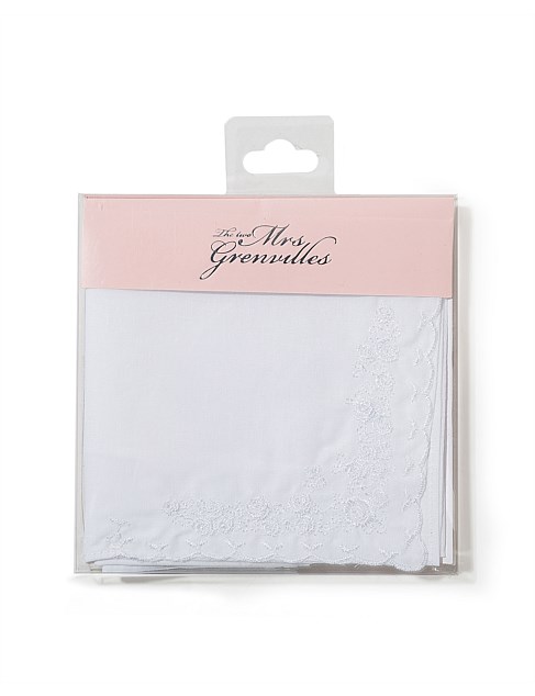 lace edge handkerchief