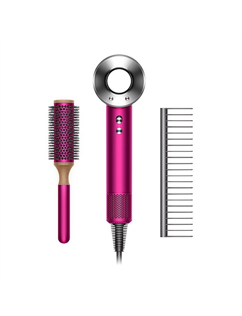 HD03 Supersonic Fuchsia with brush & Comb Mday bundle