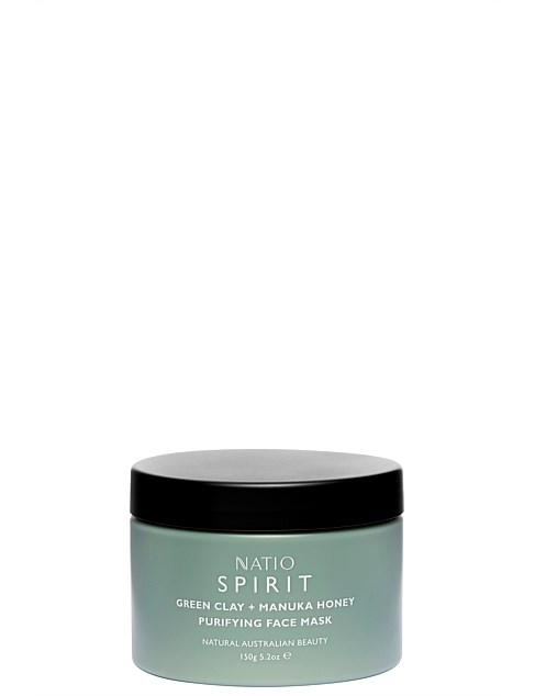 SPIRIT Green Clay & Manuka Honey Purifying Mask 150g