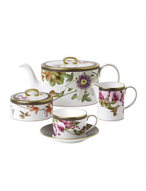 Hummingbird 15 Piece Tea Set