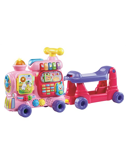 Push & Ride Alphabet Train Pink