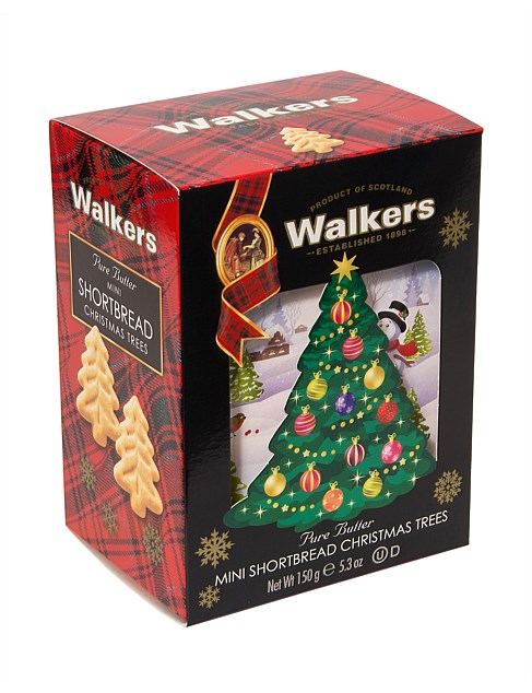 MINI CHRISTMAS TREE SHORTBREAD 150G