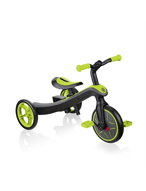 Globber Explorer Trike 2 In 1 Lime