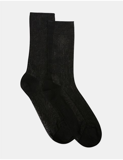 women's rib midi sock