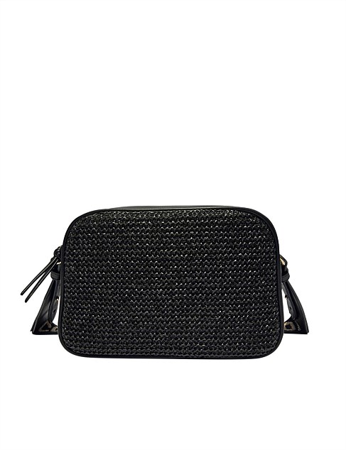 country road woven crossbody bag