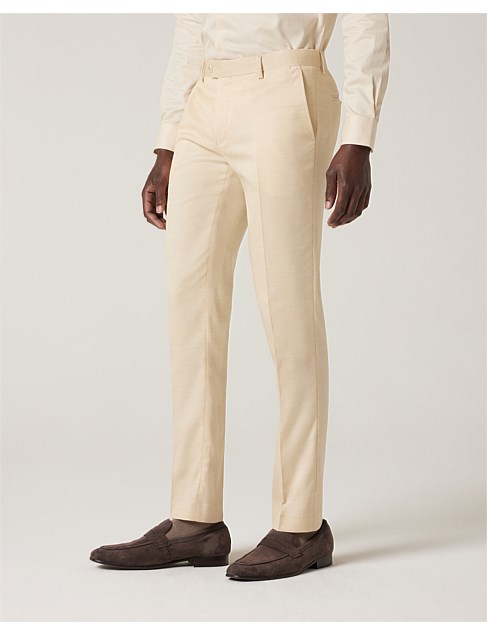 Slim Stretch Textured Tailored Pant