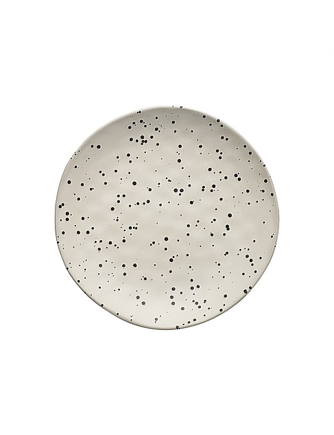 SPECKLE SIDE PLATE 21CM POLKA