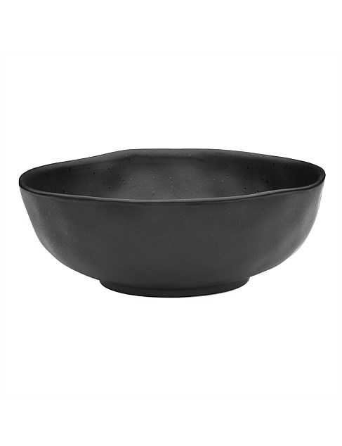 SPECKLE BOWL 18CM EBONY