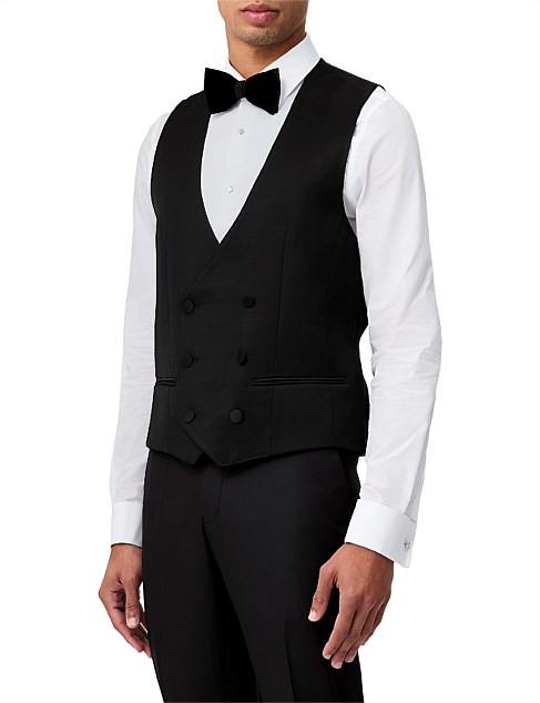 DOUBLE BREASTED TUXEDO WAISTCOAT