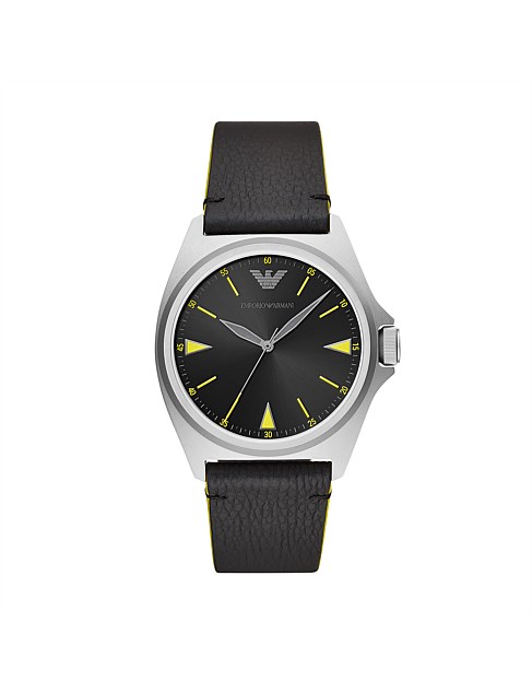 Black Analogue Watch