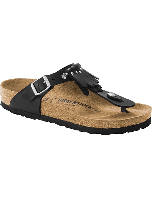 Birkenstock gizeh hot sale kiltie fringe