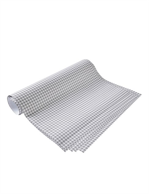 HOUNDSTOOTH SCENTED DRAWER LINERS 6PK