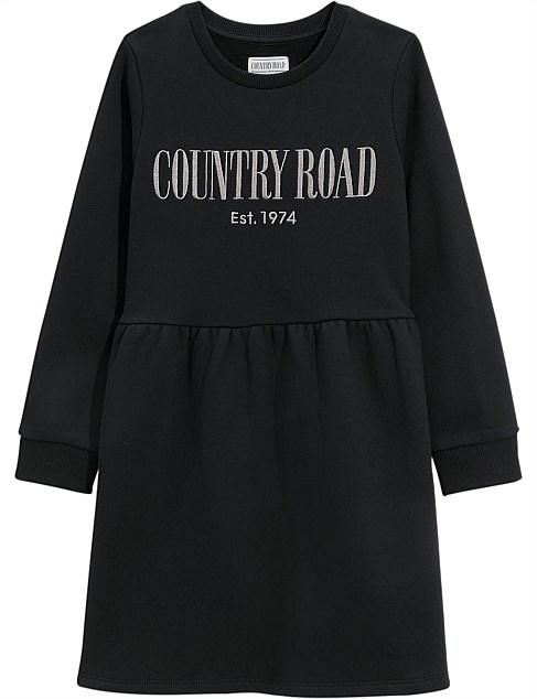 country road heritage sweat black