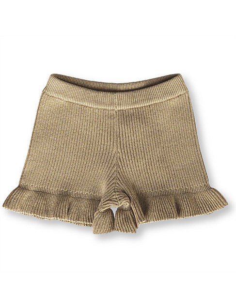 Ribbed Frill Shorts (000 -2Y)