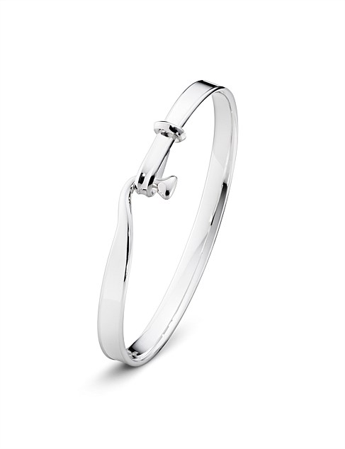 TORUN SILVER BANGLE MEDIUM