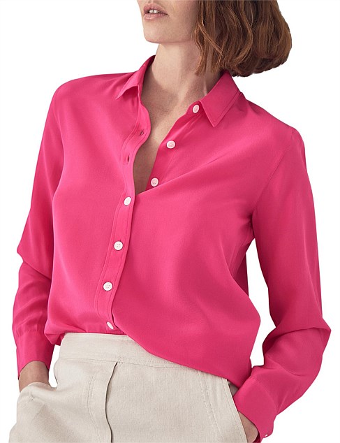 trenery silk shirt