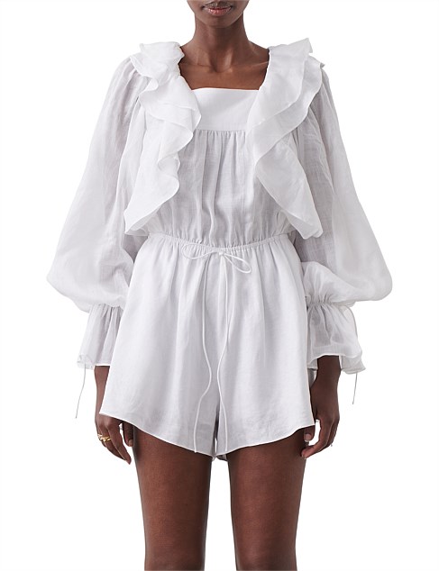 Paulina Linen Ramie Playsuit