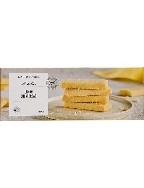 DAVID JONES LEMON SHORTBREAD