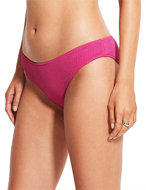 Sea Dive Hipster Fuchsia Pink Bikini Pant