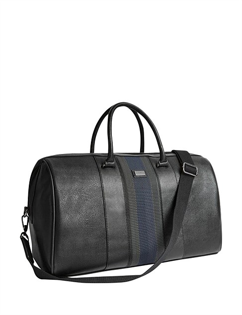 BLACK OVERNIGHT BAG