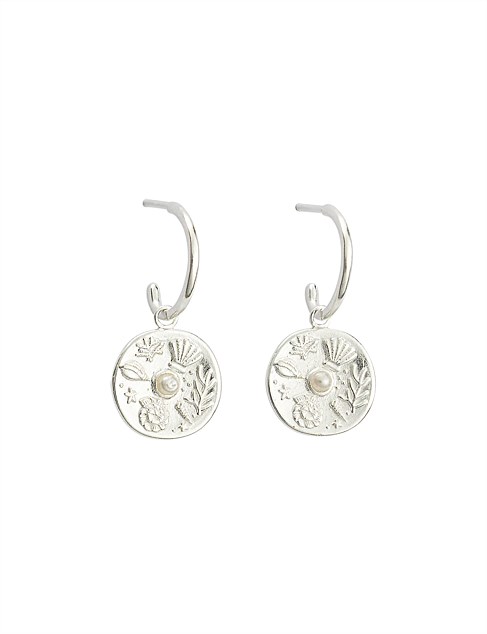 BY THE SEA HOOP EARRINGS