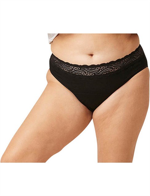 Sensual Hi Waist Bikini (Light-Moderate) Period Brief