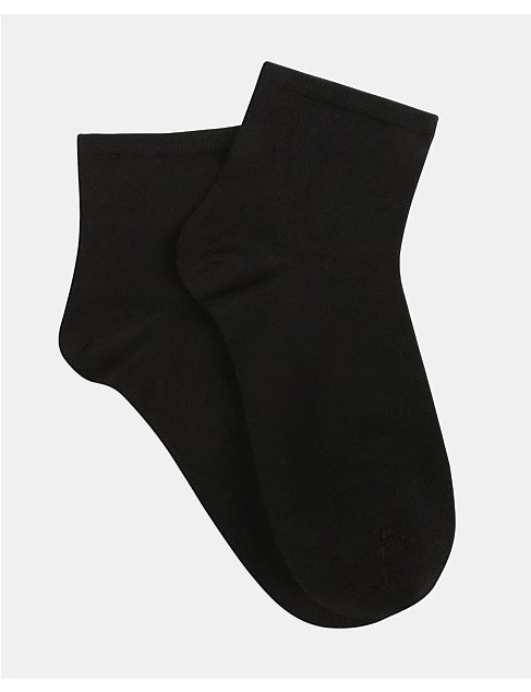 Bamboo Soft Top Ankle Sock 2PK