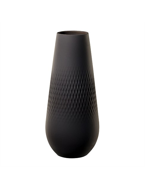 Manufacture Collier noir Vase Carré in Tall